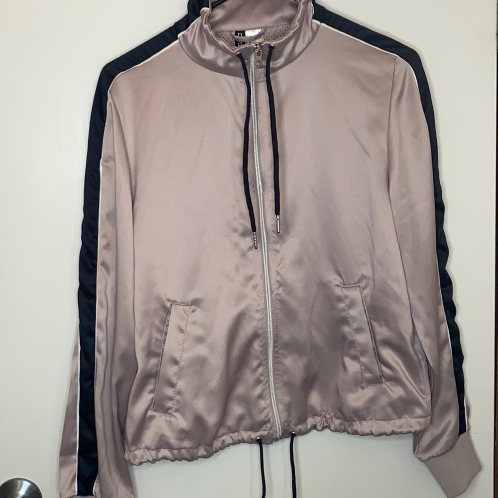 H&M Silk Drawstring Jacket